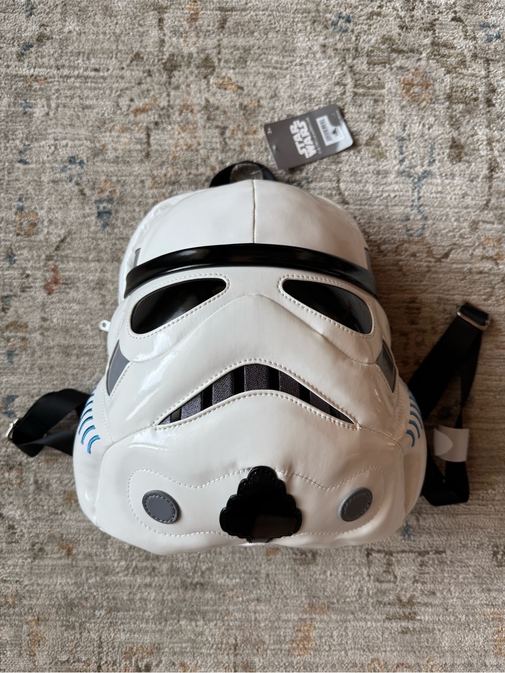 Disney Parks Star Wars Kids White Stormtrooper Helmet Backpack